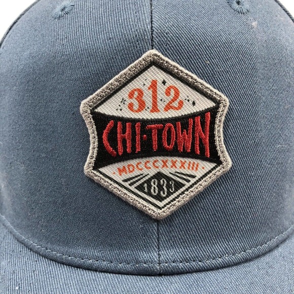 Chicago 312 Chi-Town Snapback Hat Cap Adjustable One Size Fits Most Outdoor Cap - Picture 4 of 12